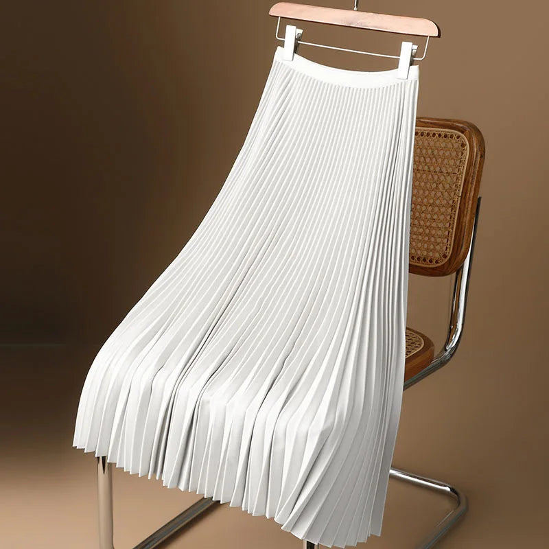 Women Vintage Midi Skirt