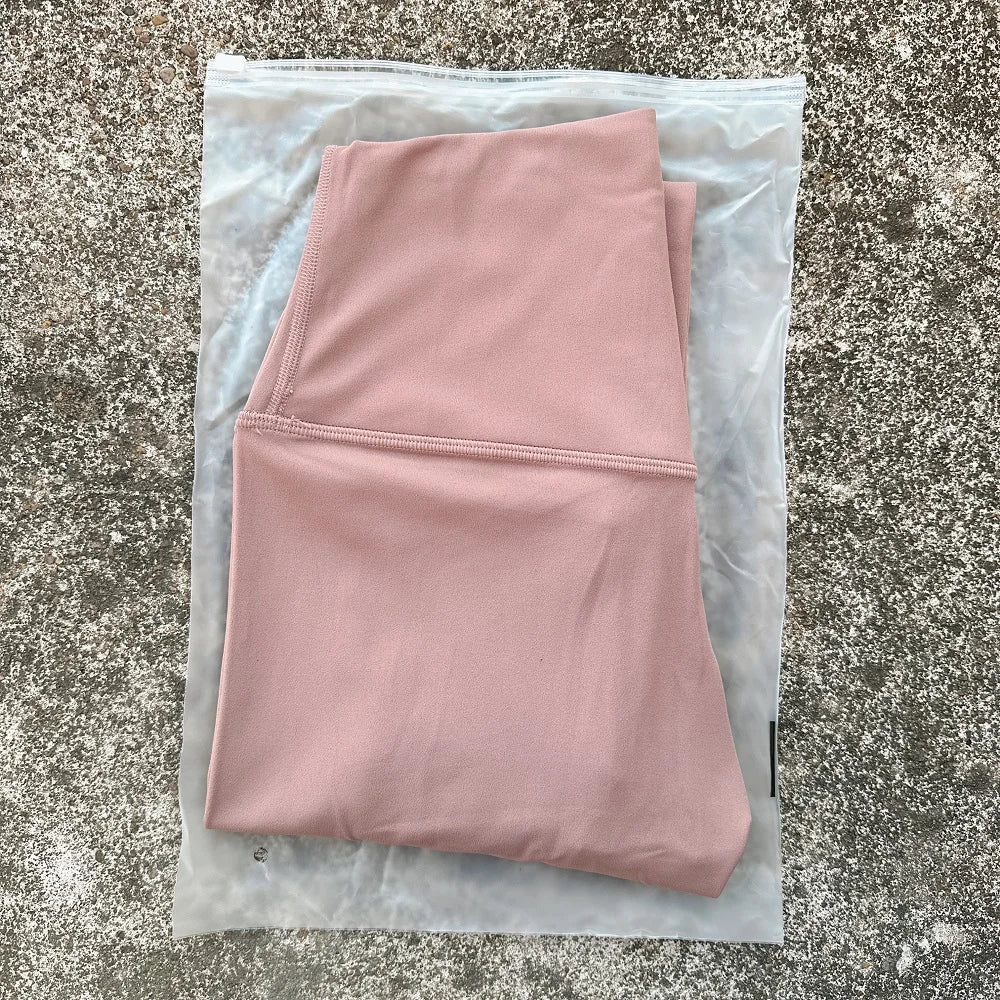 Solid Color Back Waist Pocket High Waist Yoga Legging