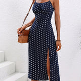 2024 Women Floral Print Spaghetti Straps